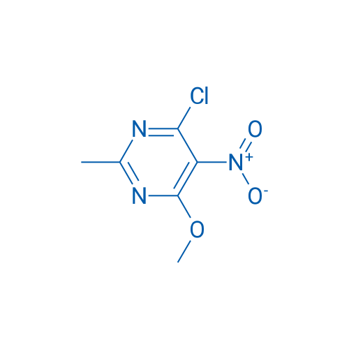 4-Chloro-6-methoxy-2-methyl-5-nitropyrimidine 250mg