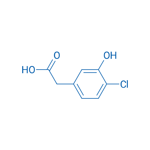 2-(4-Chloro-3-hydroxyphenyl)acetic acid 100mg