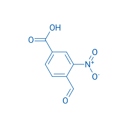 4-Formyl-3-nitrobenzoic acid 250mg