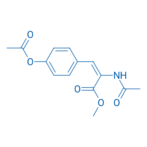 Methyl 2-acetamido-3-(4-acetoxyphenyl)acrylate 250mg