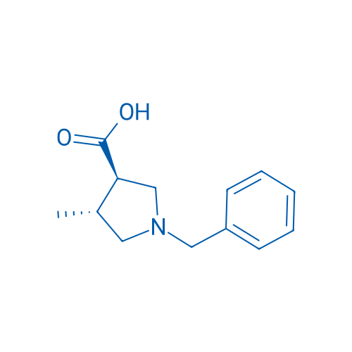 (3R,4R)-1-Benzyl-4-methylpyrrolidine-3-carboxylic acid 100mg