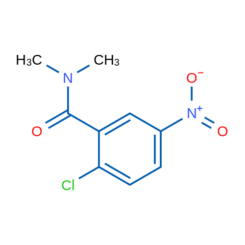 2-Chloro-N,N-dimethyl-5-nitrobenzamide 1g
