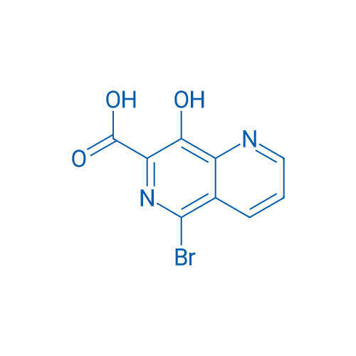 5-bromo-8-hydroxy-1,6-naphthyridine-7-carboxylic acid 1g