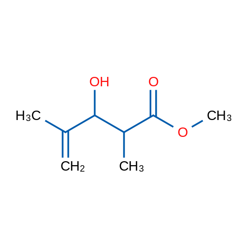 Methyl 3-hydroxy-2,4-dimethylpent-4-enoate 1g