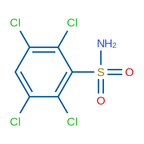 2,3,5,6-Tetrachlorobenzene-1-sulfonamide 1g