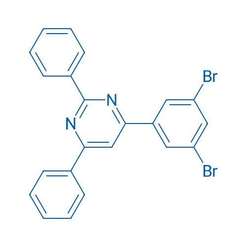 4-(3,5-Dibromophenyl)-2,6-diphenylpyrimidine 1g