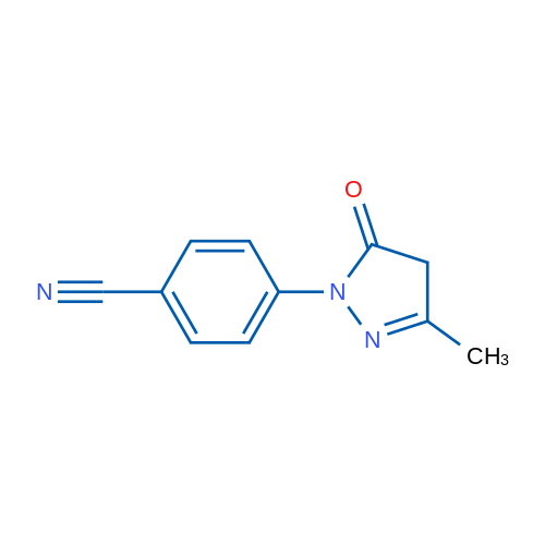 4-(3-Methyl-5-oxo-4,5-dihydro-1H-pyrazol-1-yl)benzonitrile 1g