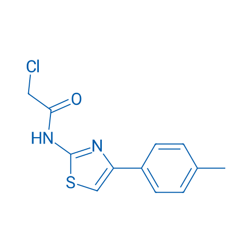 2-Chloro-N-(4-(p-tolyl)thiazol-2-yl)acetamide 250mg