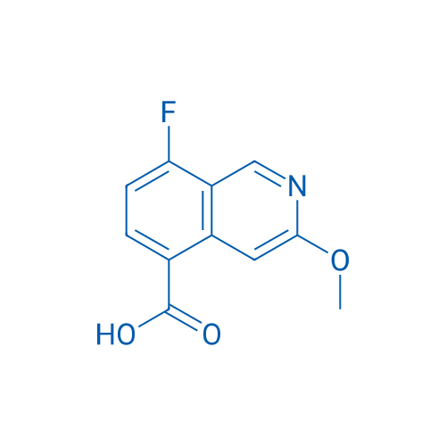 8-Fluoro-3-methoxyisoquinoline-5-carboxylic acid 1g