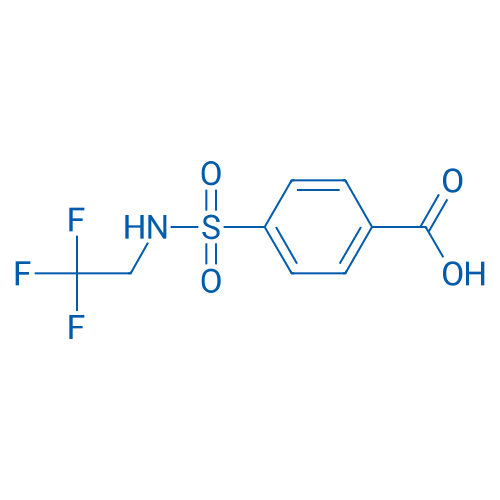 4-([(2,2,2-Trifluoroethyl)amino]sulfonyl)benzoic acid 5g