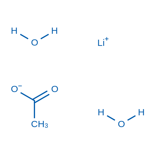 Lithium acetate dihydrate 500g