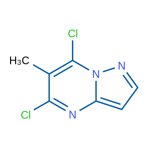 5,7-dichloro-6-methyl-pyrazolo[1,5-a]pyrimidine 5g