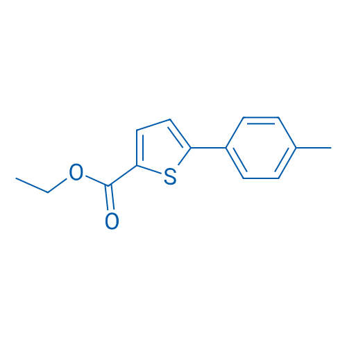 Ethyl 5-(p-tolyl)thiophene-2-carboxylate 1g