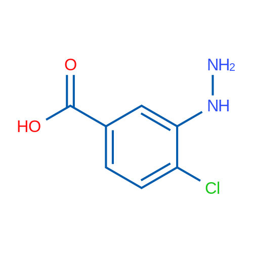 4-Chloro-3-hydrazinylbenzoic acid 1g