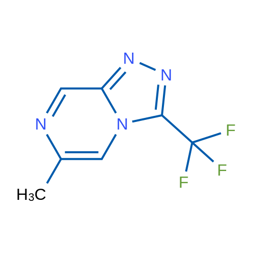 6-Methyl-3-(trifluoromethyl)-[1,2,4]triazolo[4,3-a]pyrazine 250mg
