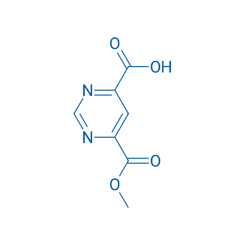 6-(Methoxycarbonyl)pyrimidine-4-carboxylic acid 100mg