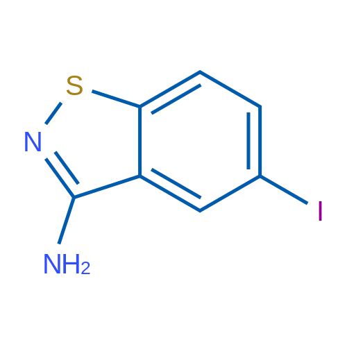 5-Iodobenzo[d]isothiazol-3-amine 250mg