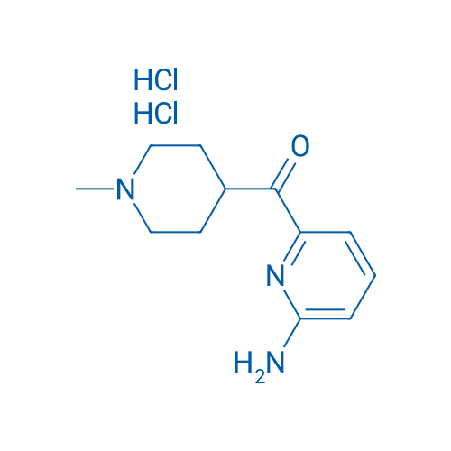 (6-Aminopyridin-2-yl)(1-methylpiperidin-4-yl)methanone dihydrochloride 250mg