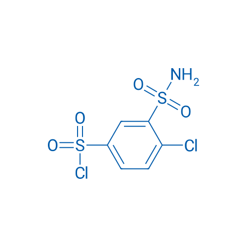 4-Chloro-3-sulfamoylbenzene-1-sulfonyl chloride 1g