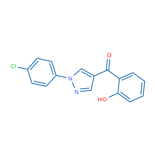 2-[1-(4-Chlorophenyl)-1H-pyrazole-4-carbonyl]phenol 1g
