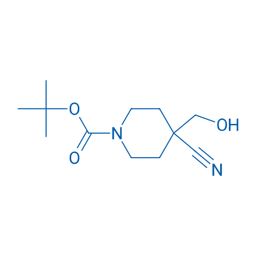 tert-Butyl 4-cyano-4-(hydroxymethyl)piperidine-1-carboxylate 1g