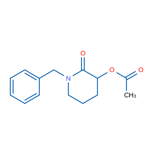 1-Benzyl-2-oxopiperidin-3-yl acetate 1g