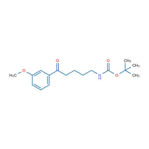 5-(N-boc-amino)-3'-methoxypentanophenone 100mg