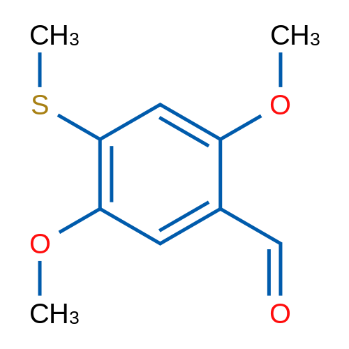 2,5-Dimethoxy-4-(methylthio)benzaldehyde 1g