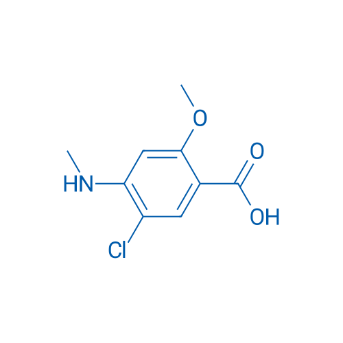 5-Chloro-2-methoxy-4-(methylamino)benzoic acid 100mg