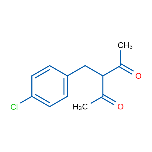3-[(4-Chlorophenyl)methyl]pentane-2,4-dione 1g