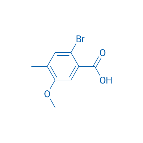 2-Bromo-5-methoxy-4-methylbenzoic acid 250mg