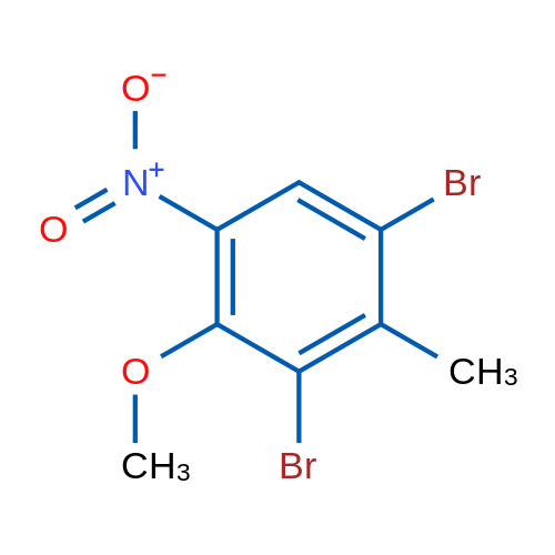 1,3-Dibromo-4-methoxy-2-methyl-5-nitrobenzene 1g