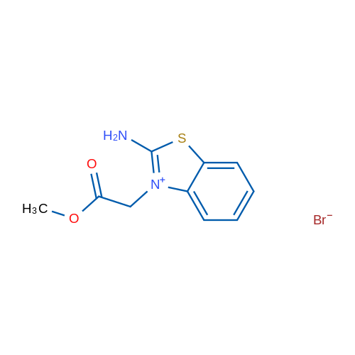 2-amino-3-(2-methoxy-2-oxoethyl)benzo[d]thiazol-3-ium bromide 1g