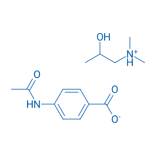 2-Hydroxy-N,N-dimethylpropan-1-aminium 4-acetamidobenzoate 5g