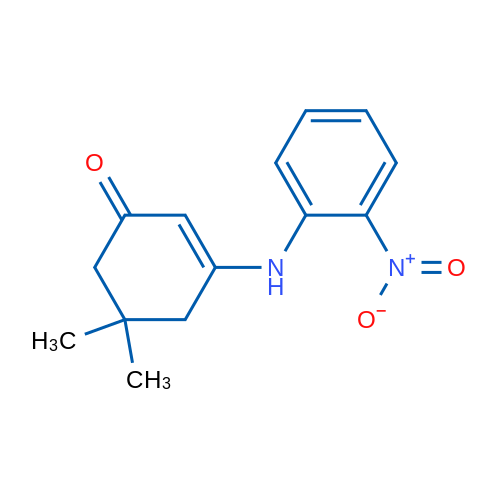 5,5-Dimethyl-3-[(2-nitrophenyl)amino]cyclohex-2-en-1-one 1g