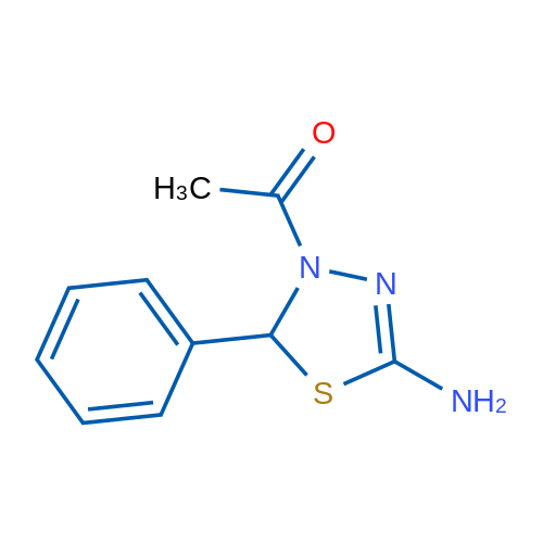 1-(5-Amino-2-phenyl-1,3,4-thiadiazol-3(2H)-yl)ethanone 1g