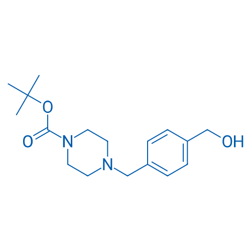 4-[4-(Hydroxymethyl)benzyl]piperazine, N1-BOC protected 5g