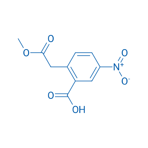 2-(2-Methoxy-2-oxoethyl)-5-nitrobenzoic acid 250mg