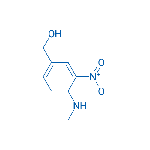 (4-(Methylamino)-3-nitrophenyl)methanol 250mg