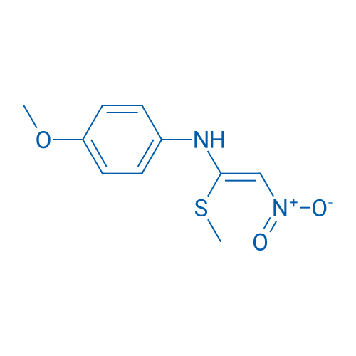 4-Methoxy-N-[1-(methylsulfanyl)-2-nitrovinyl]aniline 1g