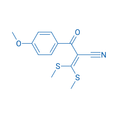 2-(4-Methoxybenzoyl)-3,3-bis(methylthio)acrylonitrile 1g