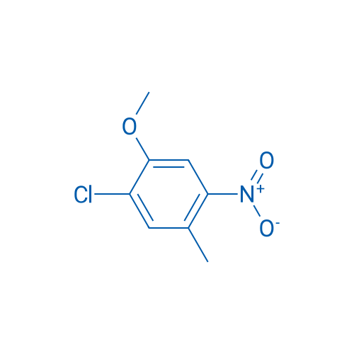 1-Chloro-2-methoxy-5-methyl-4-nitrobenzene 250mg