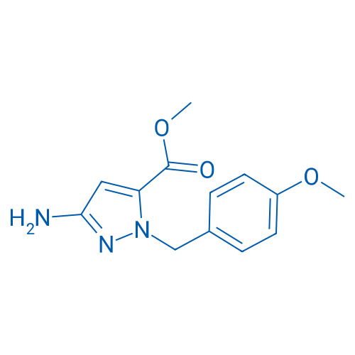 Methyl 3-amino-1-(4-methoxybenzyl)-1H-pyrazole-5-carboxylate 250mg