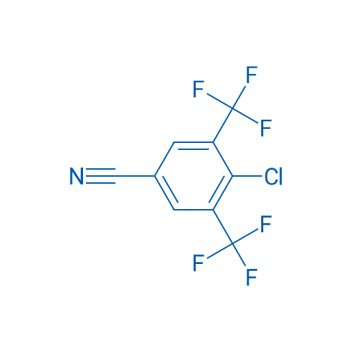4-Chloro-3,5-bis(trifluoromethyl)benzonitrile 100mg