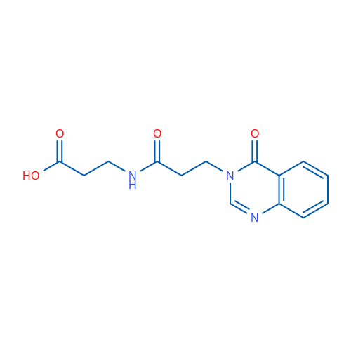 3-(3-(4-Oxoquinazolin-3(4H)-yl)propanamido)propanoic acid 1g