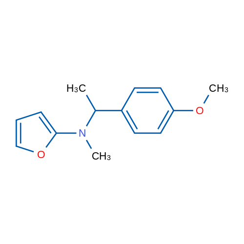N-(1-(4-Methoxyphenyl)ethyl)-N-methylfuran-2-amine 5g