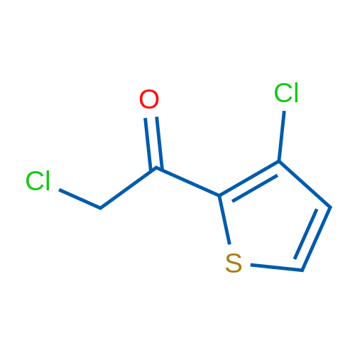 2-Chloro-1-(3-chlorothiophen-2-yl)ethanone 50mg