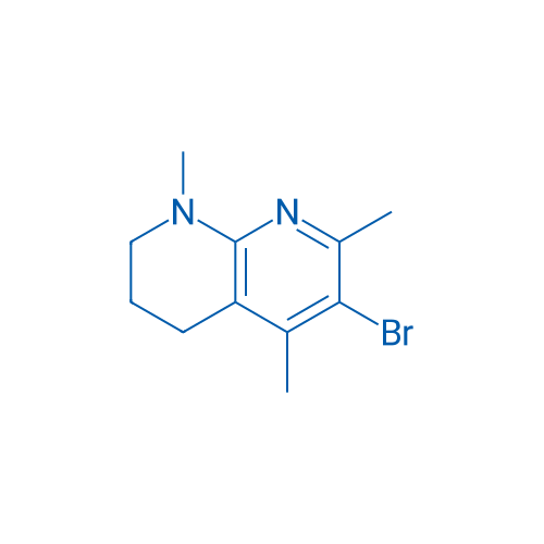 6-Bromo-1,5,7-trimethyl-1,2,3,4-tetrahydro-1,8-naphthyridine 1g