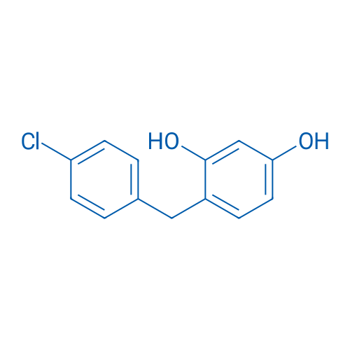 4-(4-Chlorobenzyl)benzene-1,3-diol 50mg