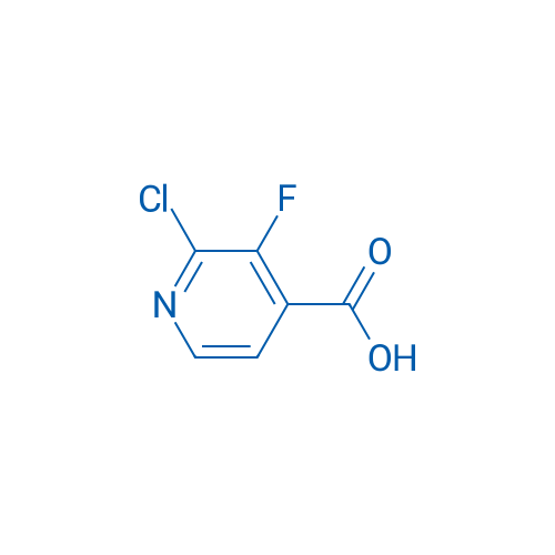 2-Chloro-3-fluoroisonicotinic acid 1g